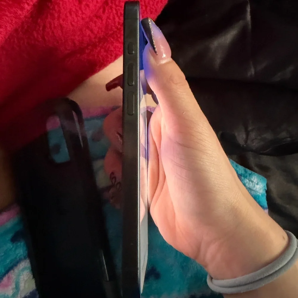 Black Smartphone with Case